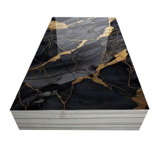 Placa decorativa negro volcán – Diseño elegante y moderno