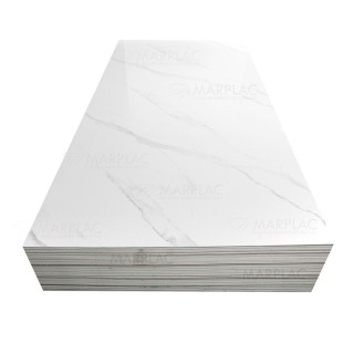 Paneles decorativos para baños y cocinas blanco.