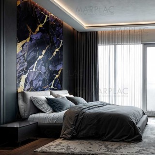 Placa decorativa negro volcán – Diseño elegante y moderno