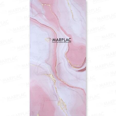Panel decorativo mármol rosa
