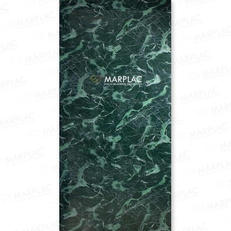 Placa efecto mármol  de pvc Verde esmeralda