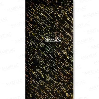 Placas marmolizadas efecto mármol con dorado