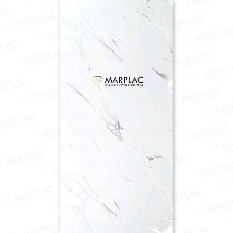 Panel decorativo blanco con vetas plateadas | Interior luminoso Panel decorativo blanco con vetas plateadas | Interior luminoso