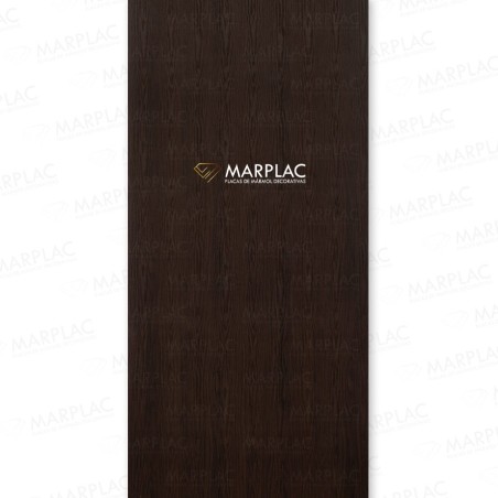 Revestimiento pared efecto ébano mate | Panel decorativo oscuro