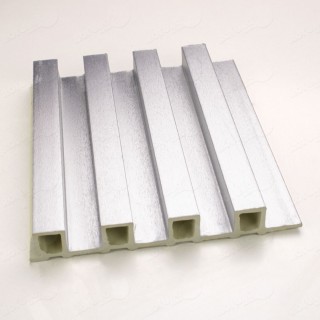 Revestimiento Palillería Plata Lamas Resistentes y Fáciles de Instalar