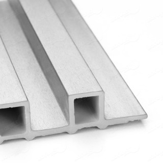 Revestimiento Palillería Plata Lamas Resistentes y Fáciles de Instalar