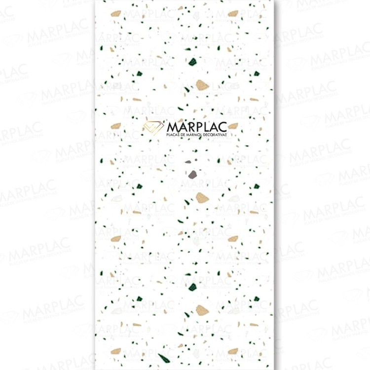 Placa decorativa mármol terrazo con diseño mediterráneo moderno Placa decorativa mármol terrazo con diseño mediterráneo moderno