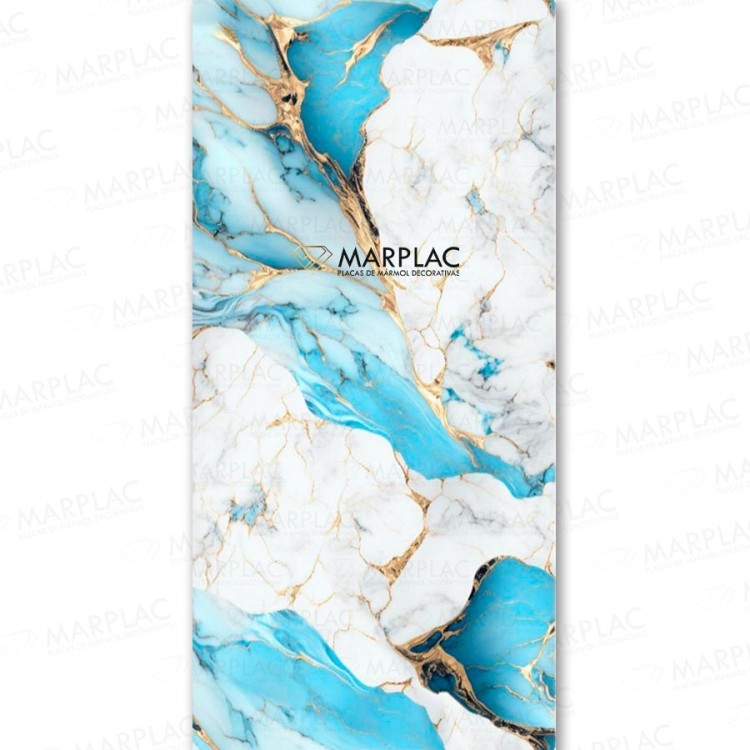 Mármol azul alba, revestimiento exclusivo para interiores Mármol azul alba, revestimiento exclusivo para interiores