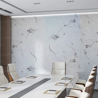 Blanco ártico, placa decorativa de estilo sofisticado