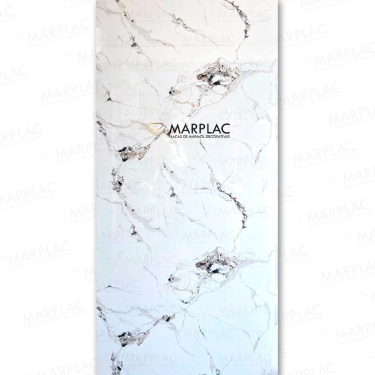 Blanco ártico, placa decorativa de estilo sofisticado Blanco ártico, placa decorativa de estilo sofisticado