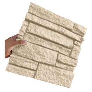 Revestimiento de piedra pu para decorar paredes con efecto natural