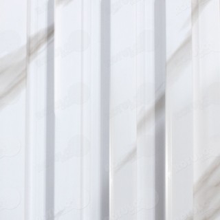 Palillería decorativa pvc blanco brillo con vetas para interiores mode