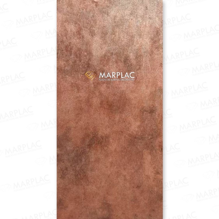 Placa óxido mate texturizada ideal para ambientes industriales