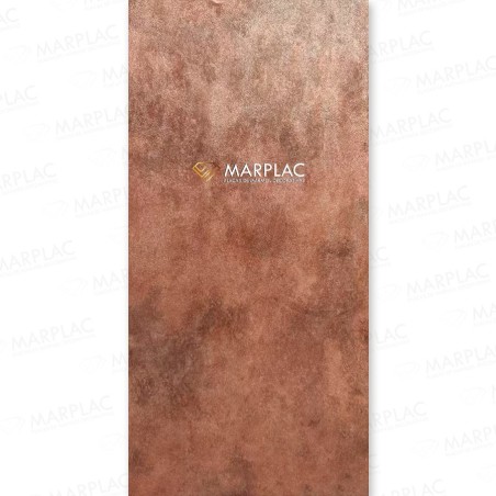 Placa óxido mate texturizada ideal para ambientes industriales