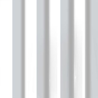 Listones decorativos blancos para pared interior con diseño vertical