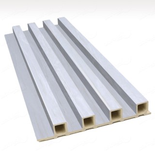 Listones decorativos perlados con acabado brillante para pared