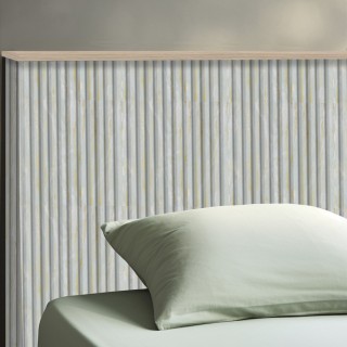 Listones decorativos perlados con acabado brillante para pared