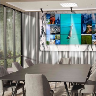 Palillería cromo plata con acabado metálico para decoración interior