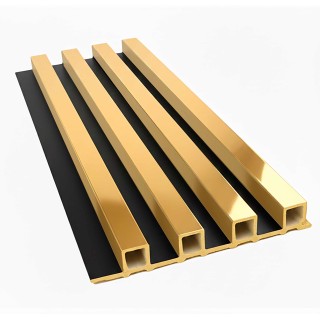 Palillería cromo oro brillante para decoración interior elegante