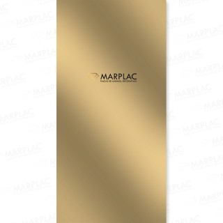 Efecto espejo dorado para paredes con diseño luminoso