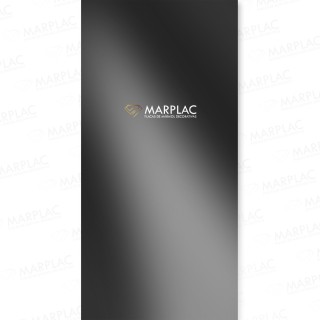 Placa decorativa espejo negro para paredes modernas y elegantes