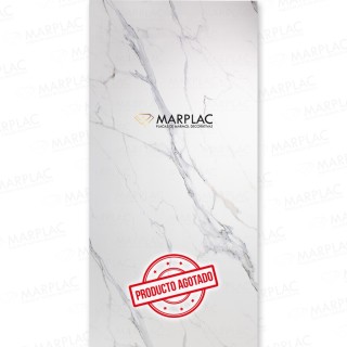 Placa decorativas efecto mármol calacatta