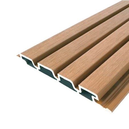 Palillería exterior roble efecto madera sin mantenimiento