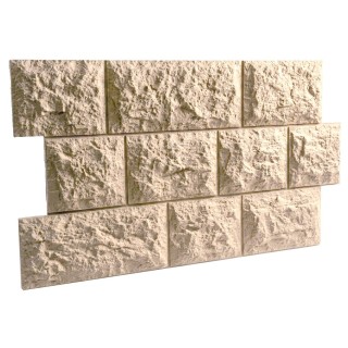 Revestimiento efecto piedra para exterior sin complicaciones