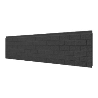 Panel tipo ladrillo gris para pared exterior