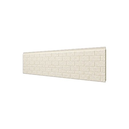 Revestimiento blanco para paredes exteriores