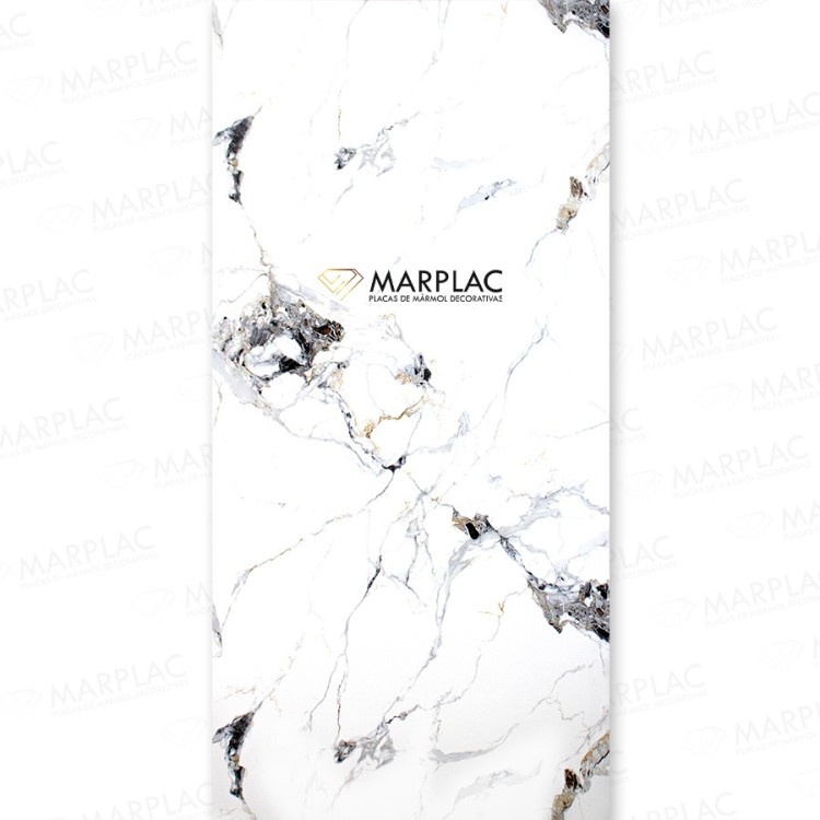 Blanco ártico, placa decorativa de estilo sofisticado