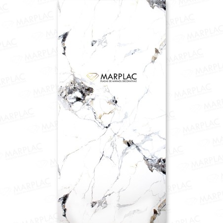 Blanco ártico, placa decorativa de estilo sofisticado
