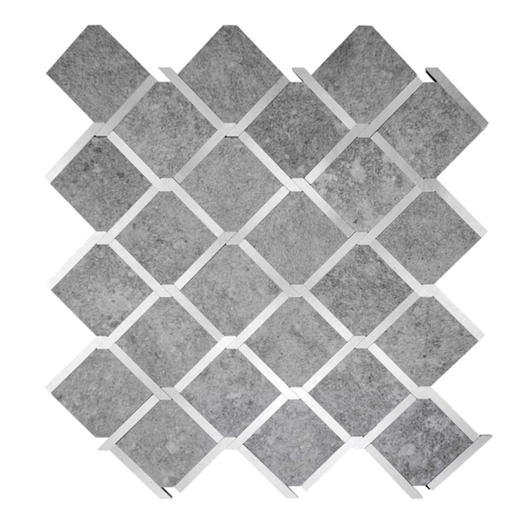 Revestimiento adhesivo gris para cocina y baño