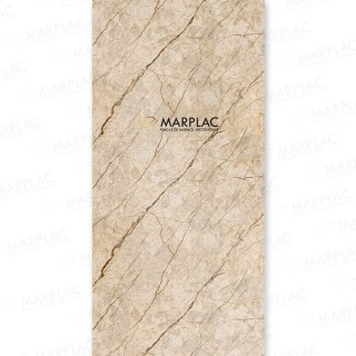 Panel efecto piedra en tonos beige y marrón