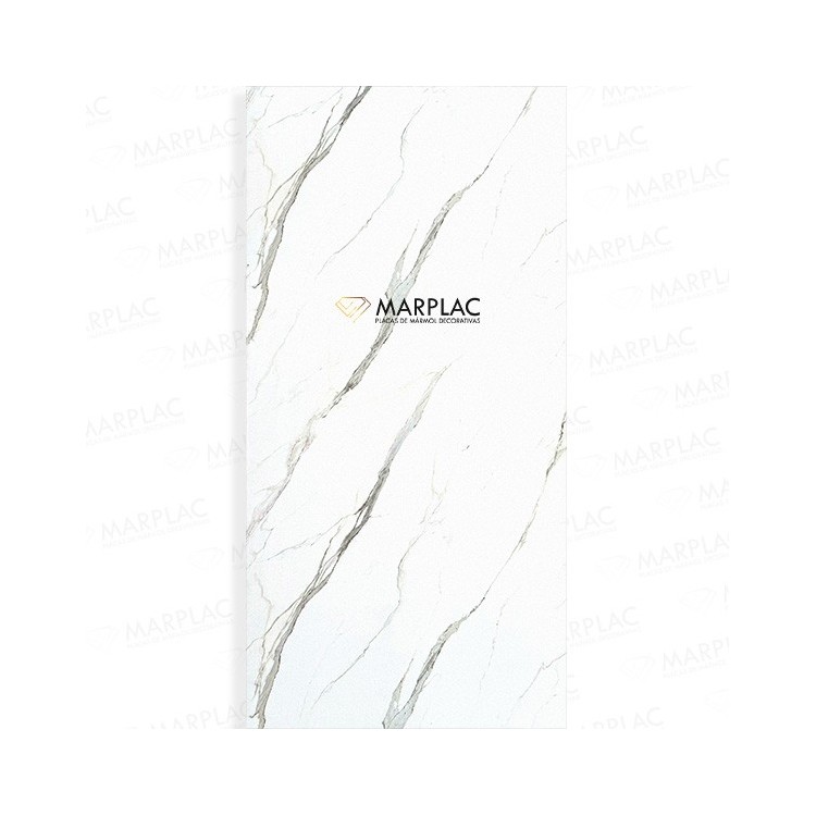 Placa mate blanco porcelana para decoración natural