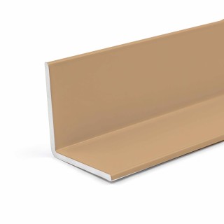 Perfil esquina interior para metal siding de 300 cm